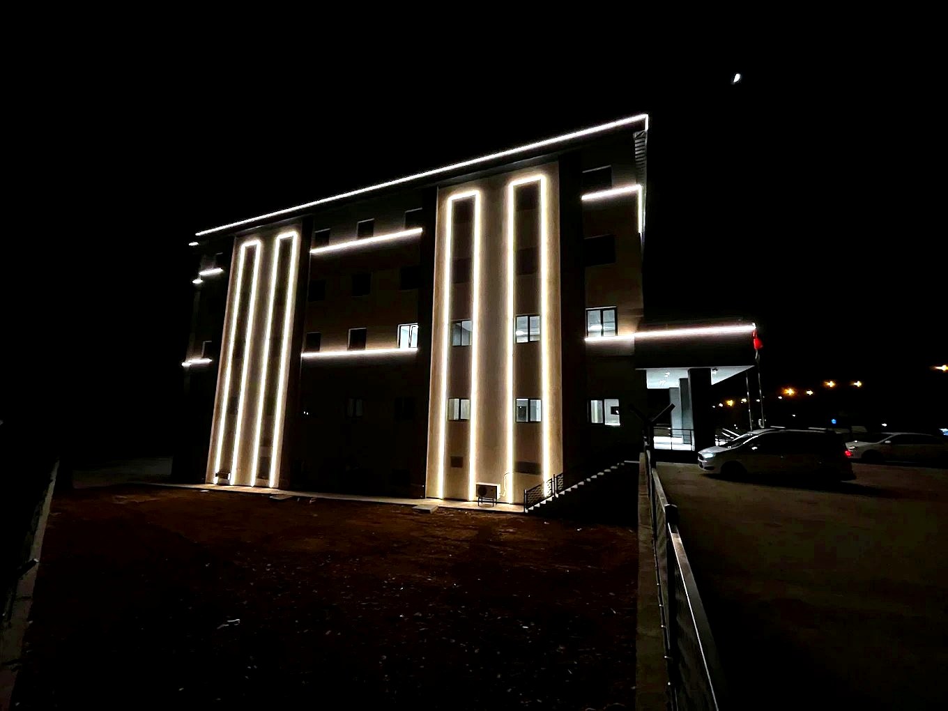Gaziantep dış cephe ve bina elektriği aydınlatma hizmeti